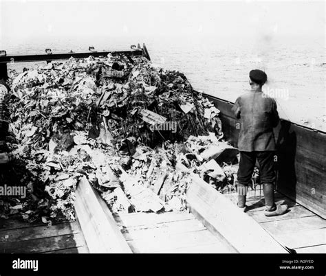 Garbage Boat Black And White Stock Photos And Images Alamy