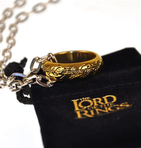 The One Ring Lord Of The Rings Replica By Noble Collection Pink Cat