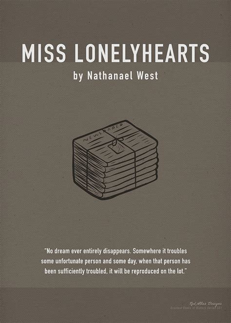 Miss Lonelyhearts By Nathanael West Greatest Books Ever Art Print