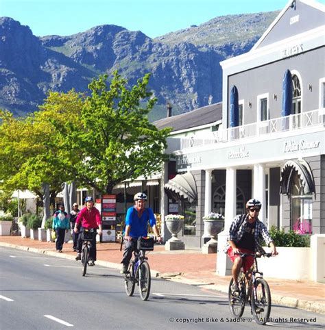 Main Street In Franschhoek Village South Africa Travel Cape Town