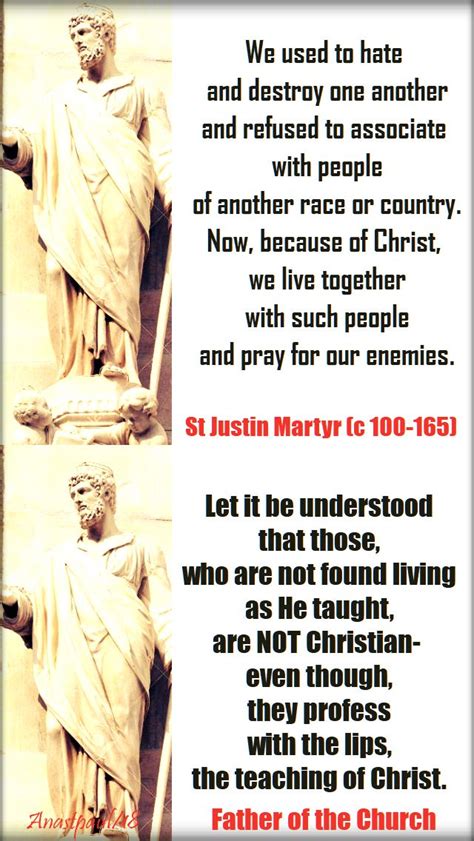 Quotes Of The Day 1 June The Memorial Of St Justin Martyr C 100