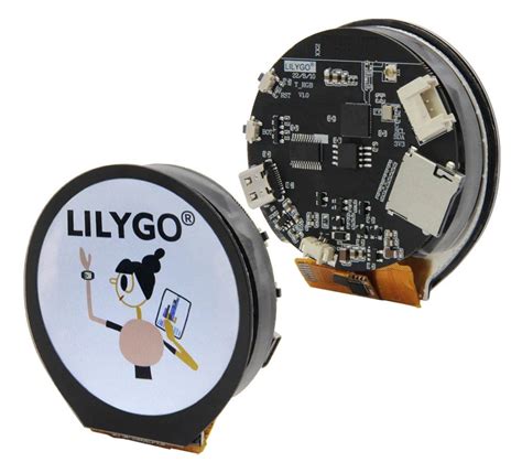 Lilygo T Rgb Round Color Touch Display Is Powered By Esp32 S3r8