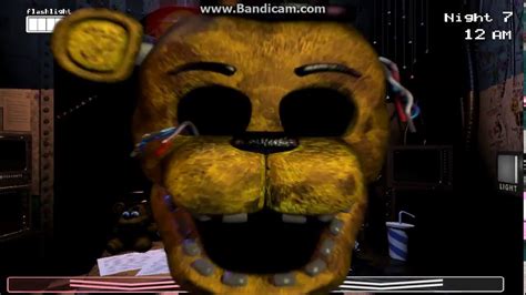 Fnaf 2 Withered Golden Freddy Jumpscare  All Interview