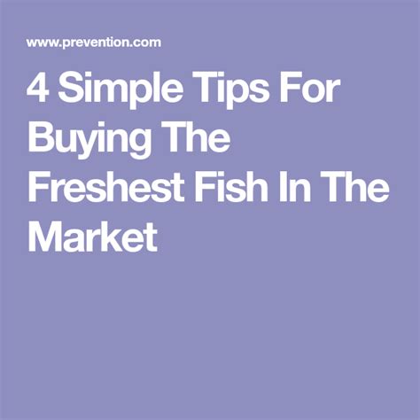 4 Simple Tips For Buying The Freshest Fish In The Market Youtube Videos