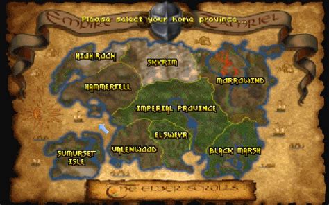 Elder Scrolls 2 Daggerfall Map Maps For You