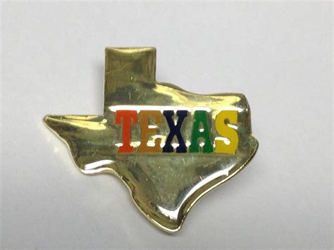 Texas State Lapel Hat Pin New Gettysburg Souvenirs And Ts
