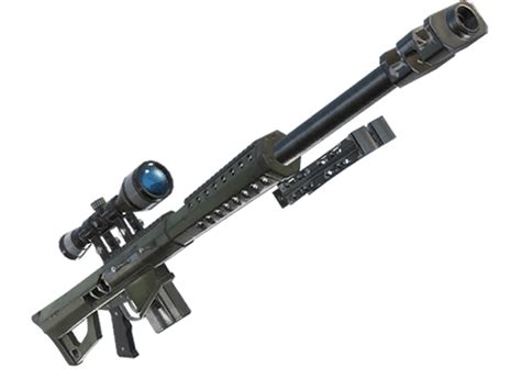 Leaked Heavy Sniper Rifle In Fortnite Will Shoot Through Walls