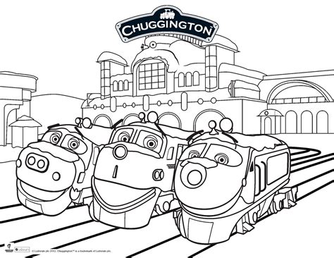 Simplicity--me: Chuggington Coloring Pages