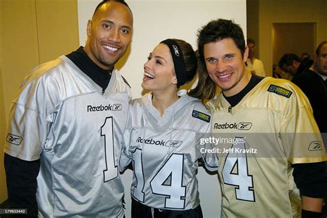Dwayne The Rock Johnson Maria Menounos And Nick Lachey News Photo Getty Images