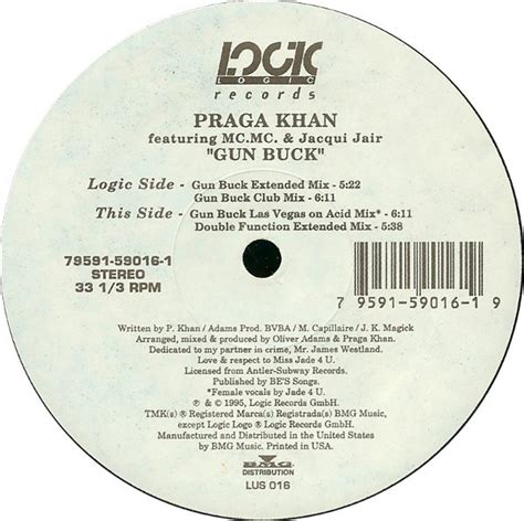 praga khan gun buck 1995 vinyl discogs