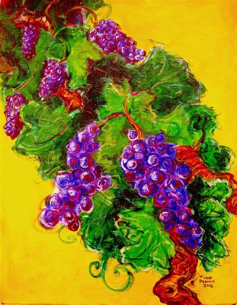 The Grapevine Sold 60 11 X 14 Acrylic On Canvas 20 Flickr