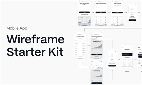 Ios Mobile App ~ Wireframe Starter Kit Figma