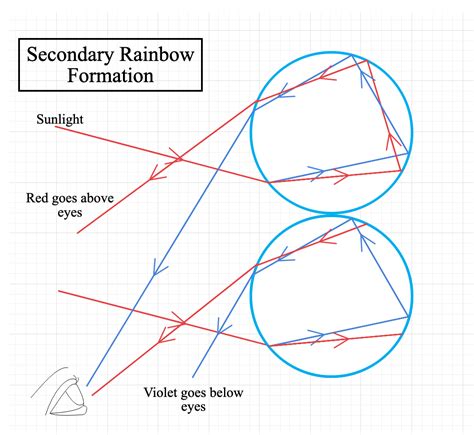 Explain How The Formation Of The Rainbow Occurs