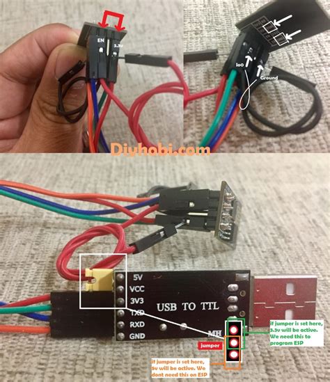 Usb To Ttl Ch340g подключение Esp8266