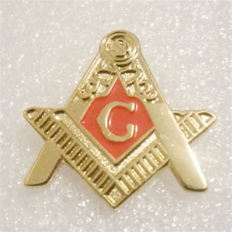 Custom Masonic Pins Wholesale 1 Brass Mason Lodge Masonic Lapel Pin