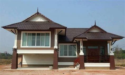 Fasad hadapan kediaman via rekabentuk3donline.blogspot.my. Inspirasi! 8 Gambar Rumah Kampung Versi Moden - Kesihatan ...