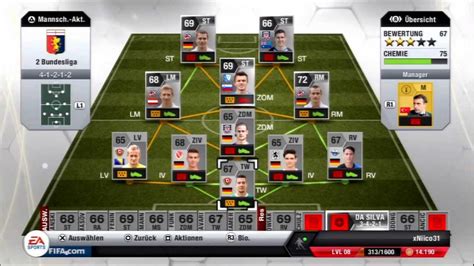 Fifa 13 Ultimate Team Teamvorstellung 2bundesliga Youtube