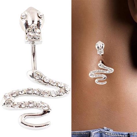 Buy Lnrrabc Rhinestones Body Jewelry Drop Tassel Navel