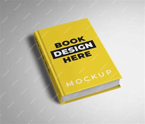 Premium Psd Book Cover Design Mockup