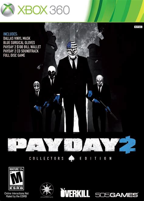 Payday 2 Collectors Edition Xbox 360 Game
