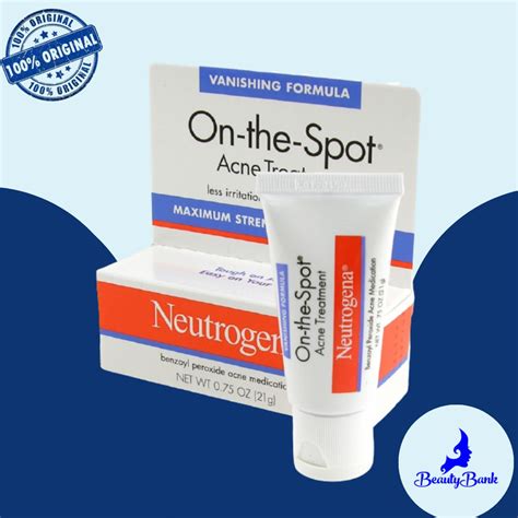 Jual Beautybank Neutrogena On The Spot Acne Treatment Cream 21 G