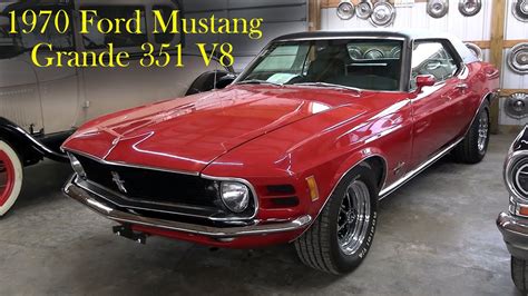 1970 Ford Mustang Grande 351 Cleveland V8 At Country Classic Cars Youtube