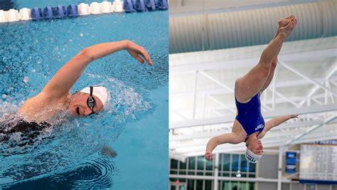 Womens Swimming And Diving Team Jumping Into The Season With High Expectations The Ithacan