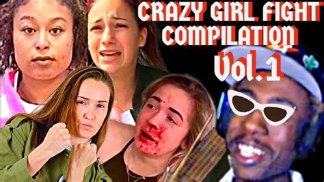 Crazy Girl Fight Compilation Vol1 Lit Reaction😱🔥 Youtube