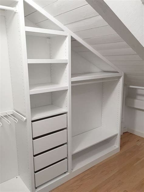 See more ideas about closet bedroom, attic bedroom closets, attic bedroom. Create More Space in Your Homes With Ikea Pax Closet in ...