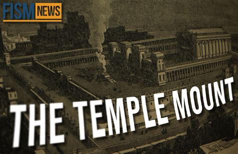 A Moment In History The Temple Mount Fism Tv