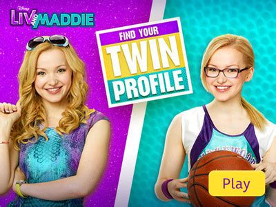 Disney movie club is a movie subscription service offered by disney. Liv and Maddie - Find Your Twin Profile | Disney Games