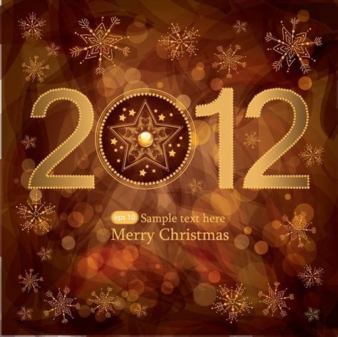 Brown Gorgeous Christmas Vector For Free Download Freeimages