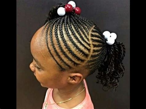 Rather than damaging your hair and your scalp with harsh chemicals or tight weaves, learn to love your natural hair. Kids Braids Gallery : Braids With Small Accessories ...