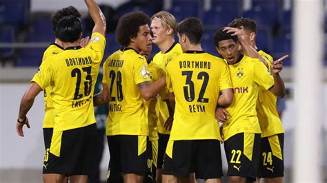 Both of them were unused substitutes. Jude Bellingham scores on Borussia Dortmund debut in 5-0 ...