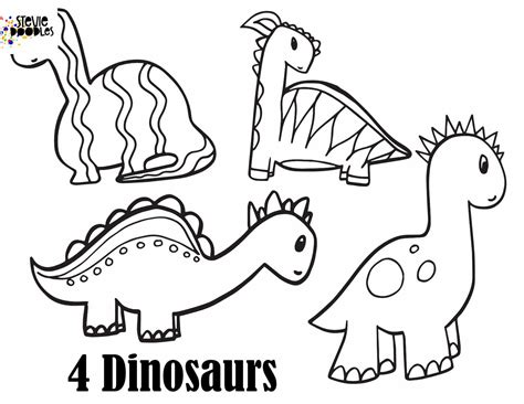 Free printable number coloring pages from 1 to 10. DINOSAUR NUMBERS - Free Numbers 1 - 10 printable dinosaur ...