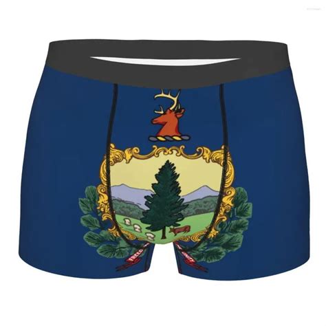 Underpants Boxershorts Men Comforable Panties Set Flag Of Underwear Man