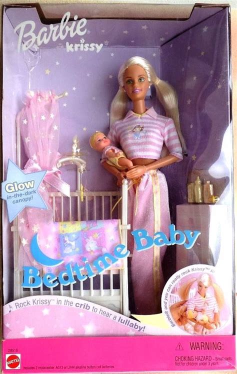 Bedtime Baby Barbie And Krissy Dolls 28516 2001 Details And Value