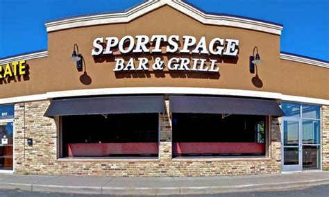 Sports Page Bar And Grill Bloomington Minnesota Bar Grill