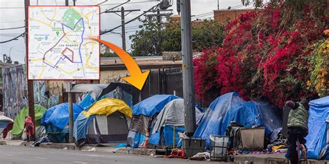 Skid Row Los Angelesın Göbeğinde Evsizlerin Yaşadığı Depresif Bölge