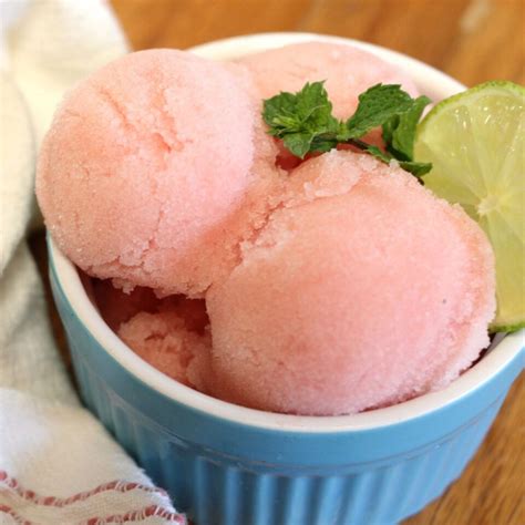 Easy Watermelon Sorbet With Or Without An Ice Cream Maker
