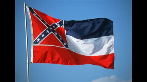 Mississippi The Only State With A Confederate Symbol In Its Flag Is