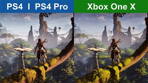 Horizon Zero Dawn Ps4 Vs Xbox One Graphics Comparison Full Hd