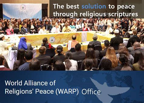 World Alliance Of Religions We Are One A Step Towards Peace