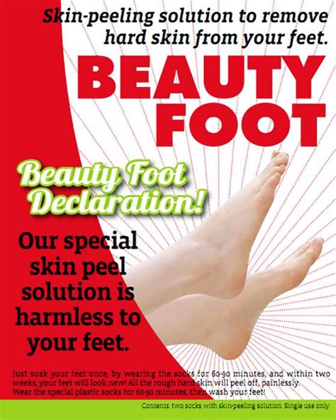 There are plenty of ways that you can get rid of these dead skin that are keeping your feet from looking nice and healthy. Beauty Foot Skin Peeling Solution To Remove Hard Coarse ...
