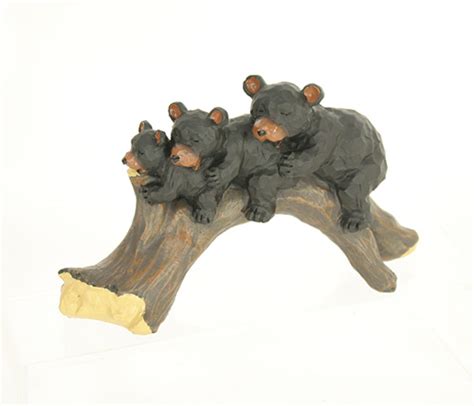 X8671 Sleeping Bears On A Log