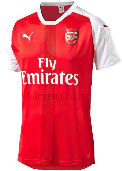 Arsenal s leaked home kit for 2016 17 sport galleries. Arsenal 16-17 Home Kit Leaked - Footy Headlines