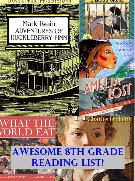 Recommended 8th Grade Reading List Homeschool Curriculum