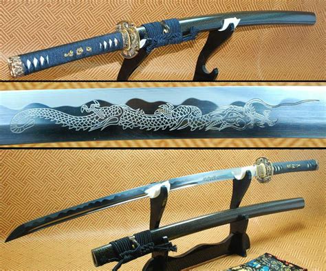 Dragon Brand Katana Sword Japanese Samurai Sword Full Tang Hcs1095