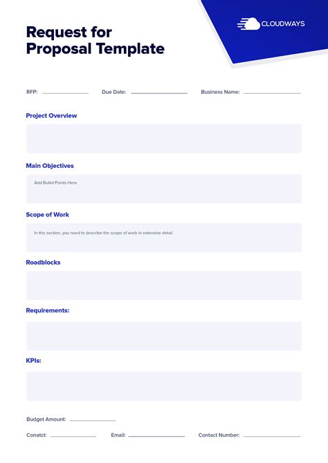 Request for Proposal Template - Tips to Write One in 2022