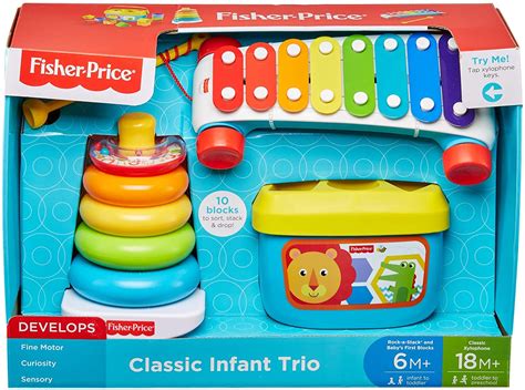 Fisher Price Classics Infant Trio T Set Best Educational Infant
